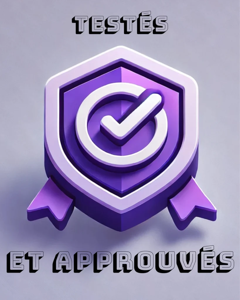 TESTES ET APPROUVES PAR REUSSIRSAPASSION.COM